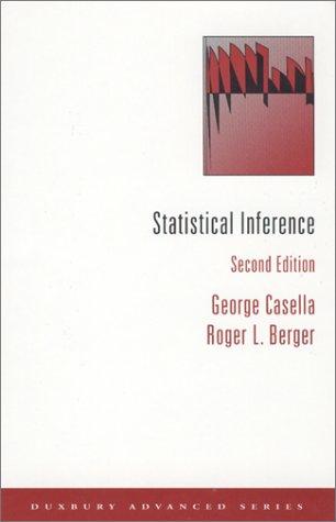 Casella and Berger, Statistical Inference